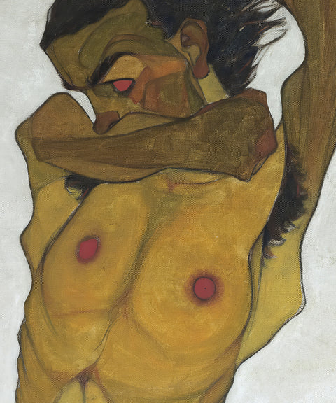 Seated Male Nude